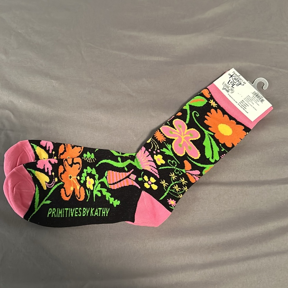 Primitives By Kathy LOL Socks, Women’s, one size fits most - Picture 2 of 6